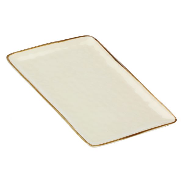 Plat Concerto ivoire 36x26.5cm